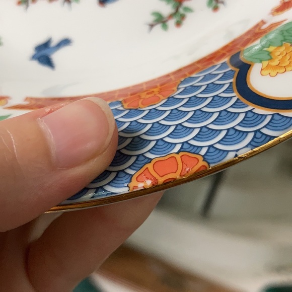 Liling Imperial Garden Rimmed Soup Salad Bowl Set - Picture 8 of 15